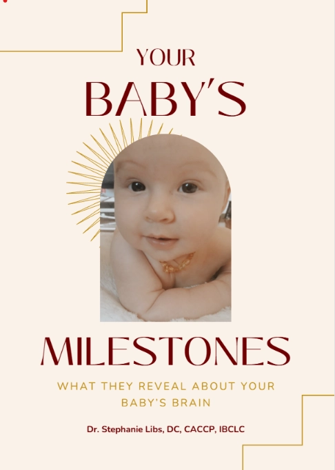 Your Baby's Milestones book cover by Dr. Stephanie Libs