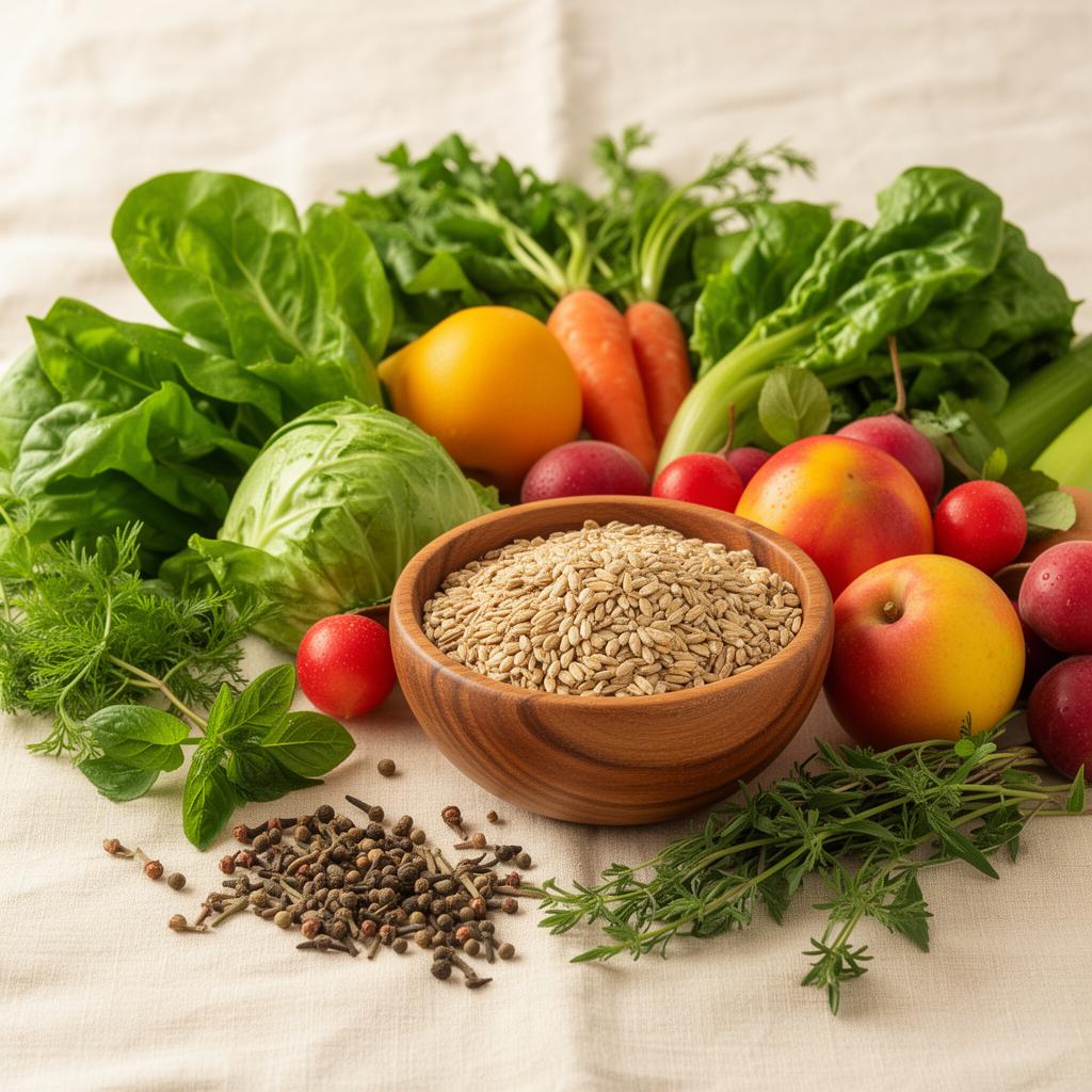 Fresh whole foods for personalized nutrition plans